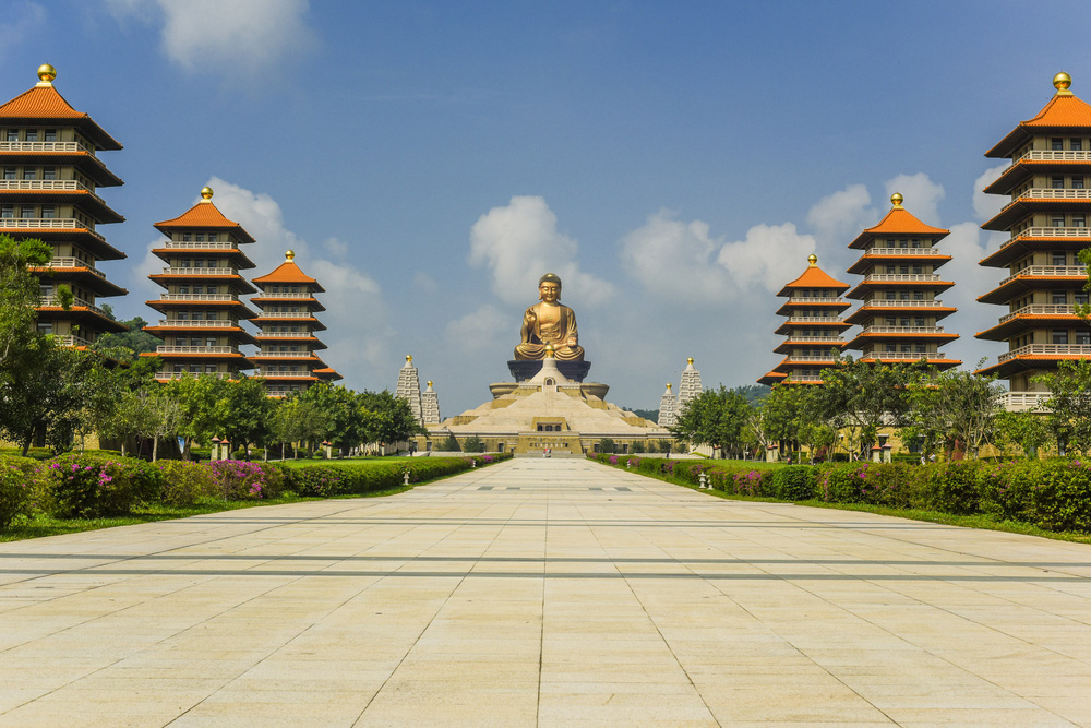 Fo Guang Shan Buddha Memorial Center ที่เที่ยวไต้หวัน